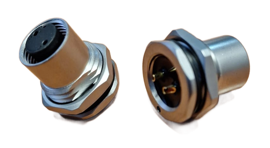 Conector Serie LM-12 Hembra 2 Pines Socket Soldadura CNLINKO