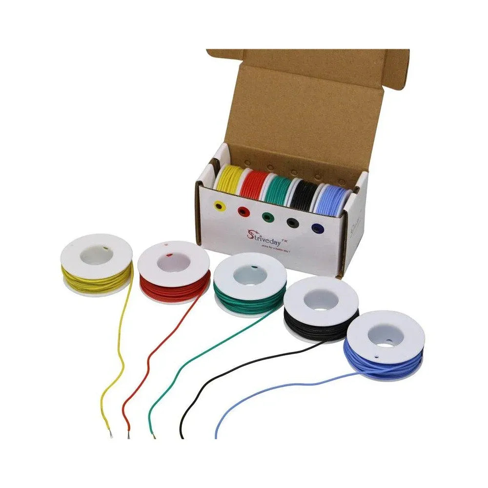 Set de 5 Conductores AWG 30 Longitud 10m