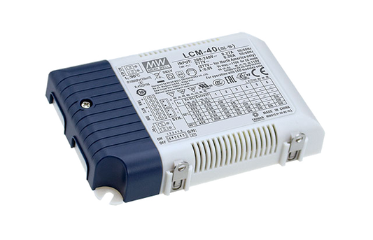 Driver LED plástico corriente PFC opción Sincronizado o DALI 40W LCM-40U - U - Atenuación sincronizada