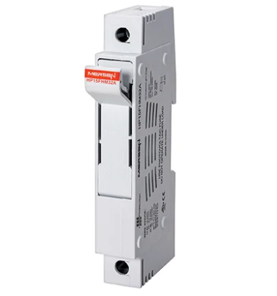Portafusible Mersen HelioProtection®10/14x85 mm, 1500V DC, 32A max. 1P para aplicaciones fotovoltaicas