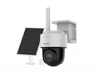HIK PT 4MP C/ Panel Solar 4G IR 30mt Audio Bid. IP66