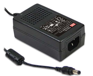Adaptador Industrial AC-DC de 25W  Alta Confiabilidad - C14 - 18V