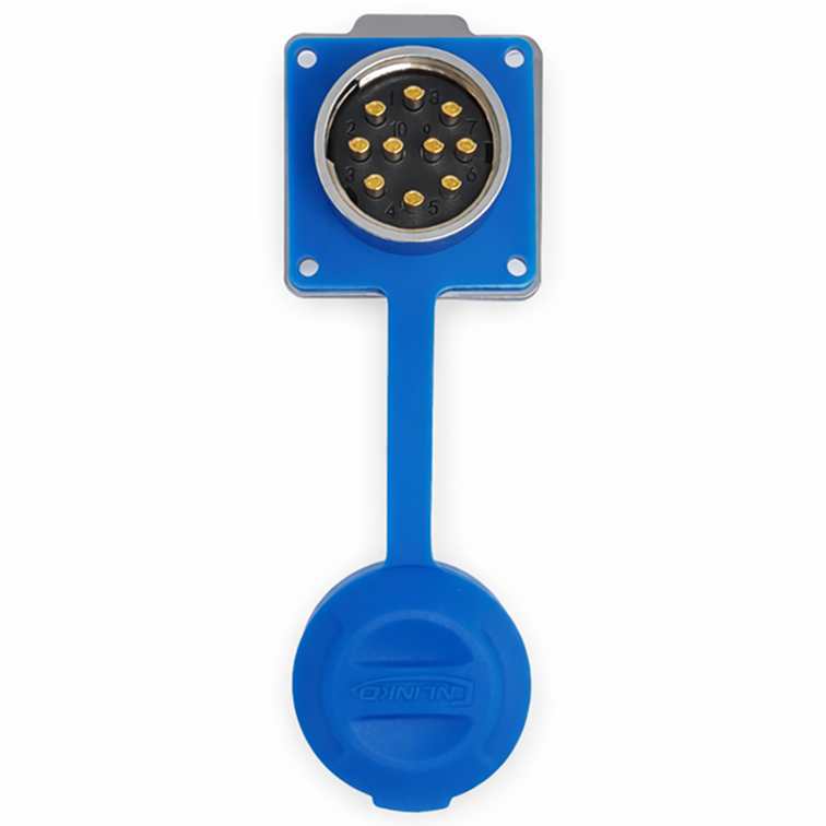 Conector Serie DH-24 Hembra 10 Pines Socket Soldar CNLINKO