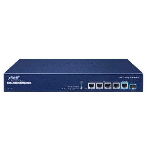 Router de Seguridad Zero Trust Empresarial Dual 10G ZT-800