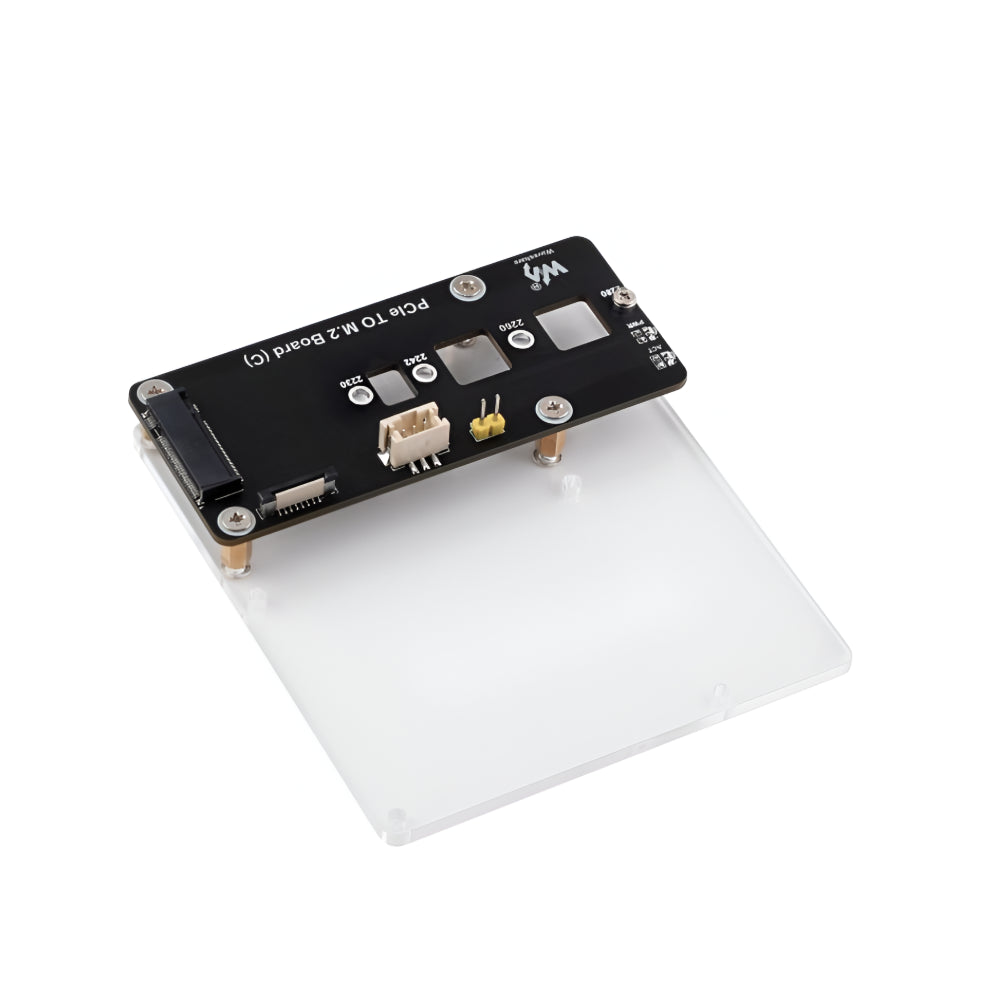 Interfaz para Raspberry Pi 5 PCIe hacia M.2 NVMe SSD (Gen2/Gen3) Waveshare