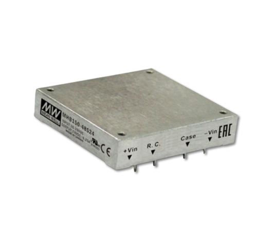 Conversor DC-DC industrial MEAN WELL MHB150-48S05N 150W 48V a 5V lógica negativa
