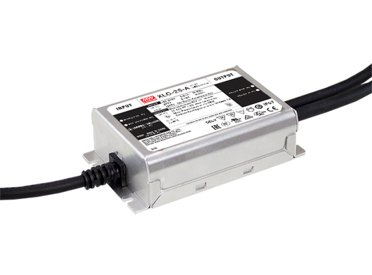 Driver LED metal de potencia PFC 25W XLG-25 - AB - Ajuste Potenciómetro (Io) + 3 en 1