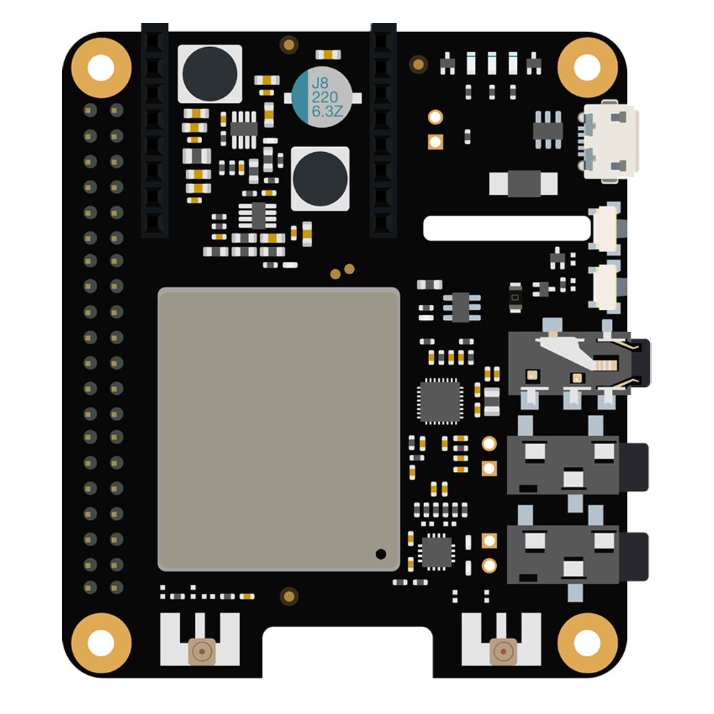 Cellular IoT Pi HAT RAK2013 - EG95-NA