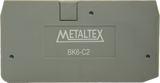 Tapa bornera Serie BK 6mm² 2 vías