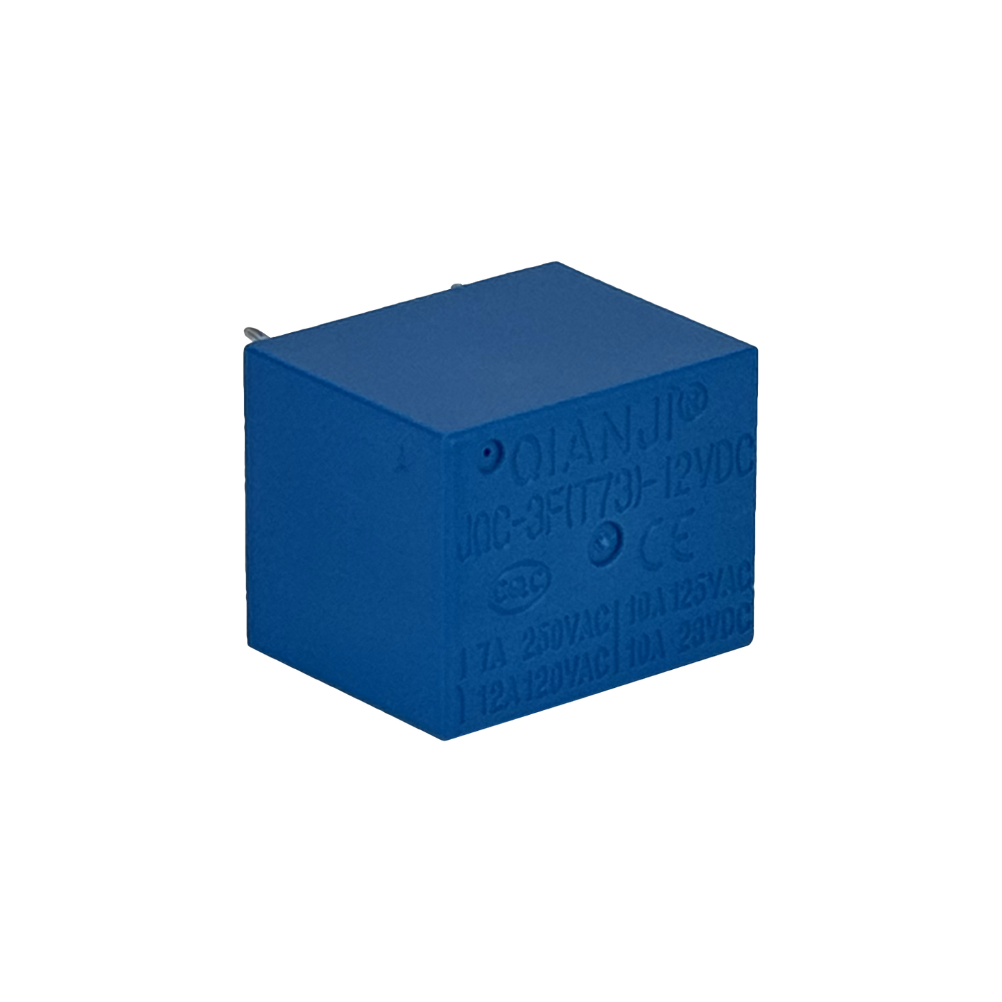 RELE12-3. Bobina-12VDC 5 pines NA/NC 5A/10A-250VAC Relevador Solenoide Relay