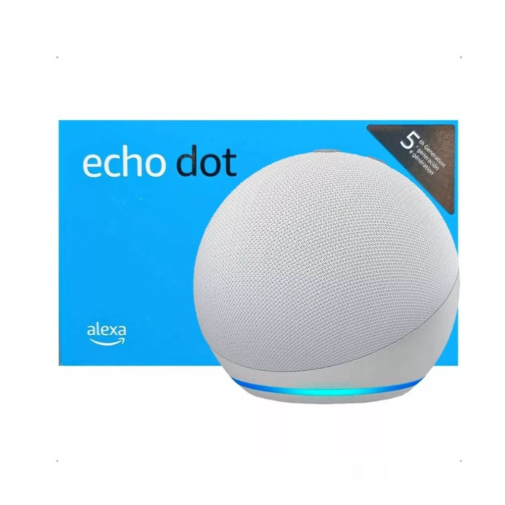 Altavoz Inteligente Amazon Echo Dot 5ª Generación Blanco con Asistente Alexa Integrado