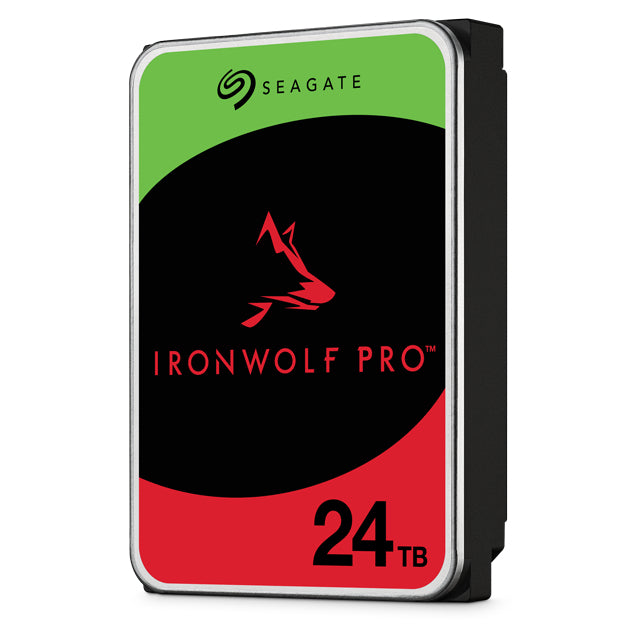Seagate IronWolf Pro ST24000NT002 disco duro interno 24 TB 7200 RPM 512 MB 3.5" Serial ATA III