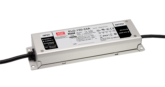 Driver LED carcasa metálica voltaje PFC opcional DALI 150W ELG-150 - 36V - D2 - Smart Timer / Programable