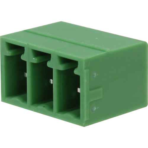 Bornera receptáculo macho PCB 180° cerrado - paso 3.81mm BR7 - 7 vías