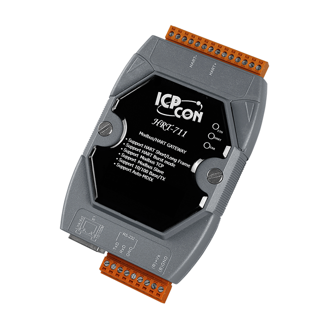 Modbus TCP/UDP to HART Gateway