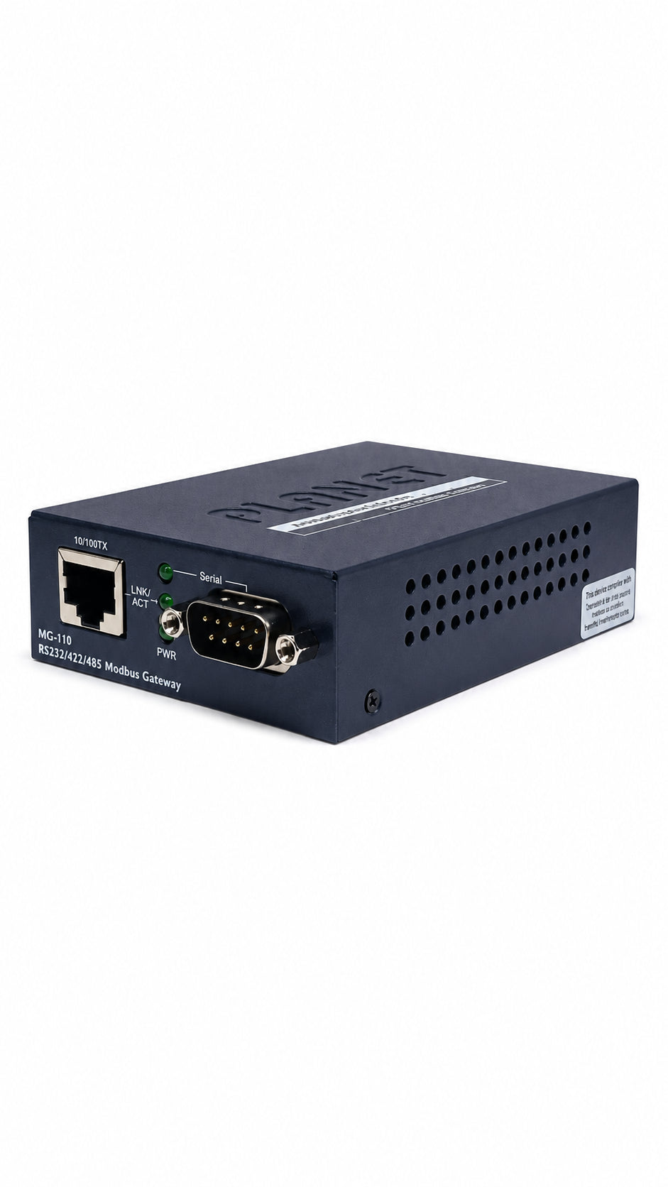 Puerta de enlace Modbus RS232/422/485 de 1 puerto (-10~60 grados C)
