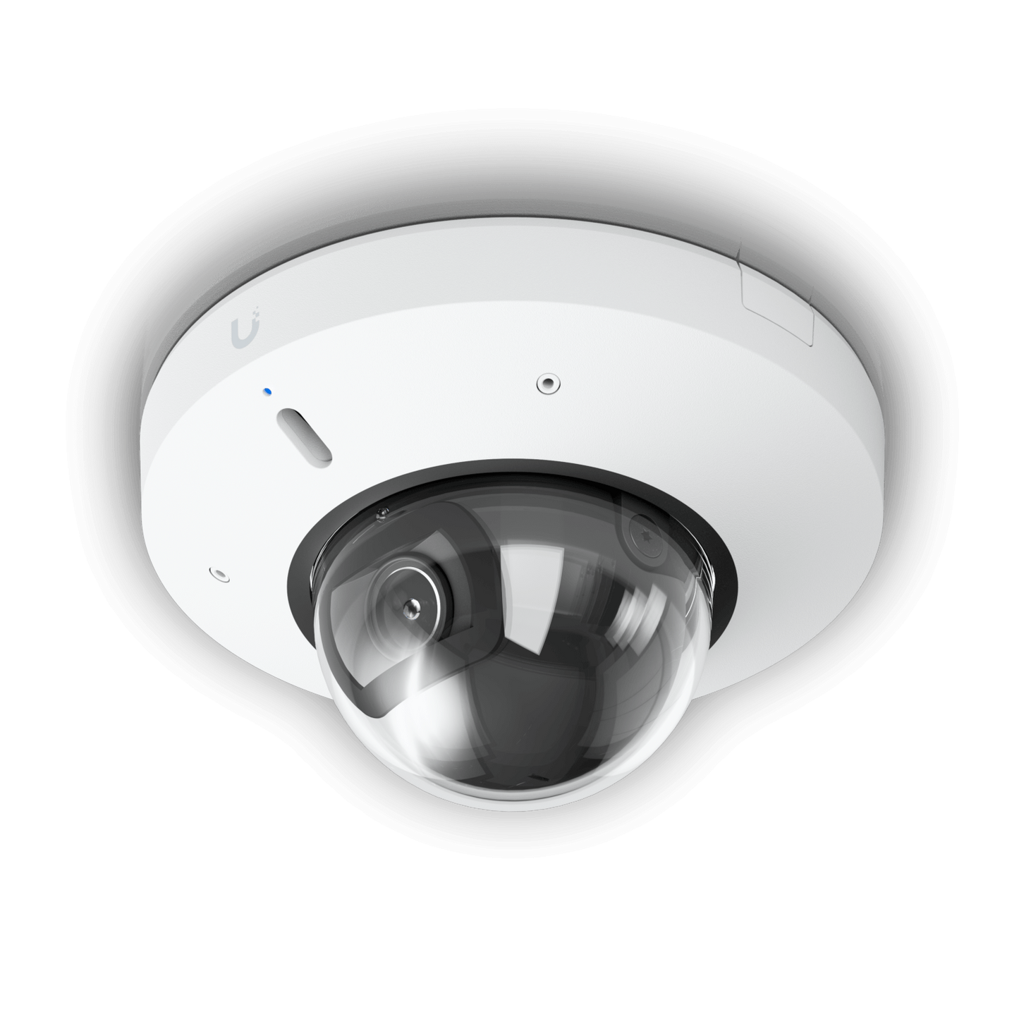 UVC-G6-MINI-DOME-W UI Cúpula Compacta Blanca Mic/Altavoz 8MP Inteligencia Artificial V56,7º IK08 20m CámaraIP req-PoE