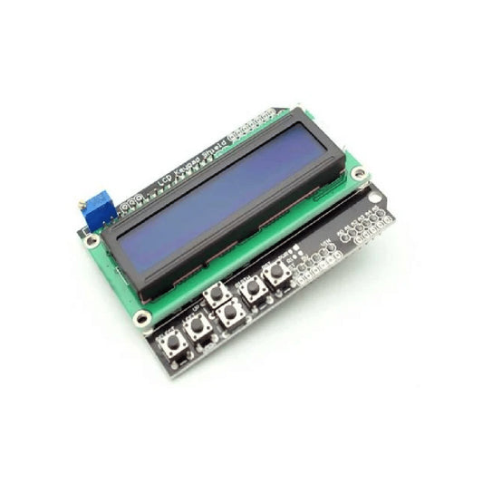 Módulo Pantalla LCD Teclado 16×02 para Arduino – Incluye 5 Pulsadores