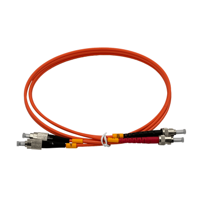 JFMFT1 1mt FC-ST OM1 Multimodo MM Dúplex Cable de Fibra 62.5/125um LSZH