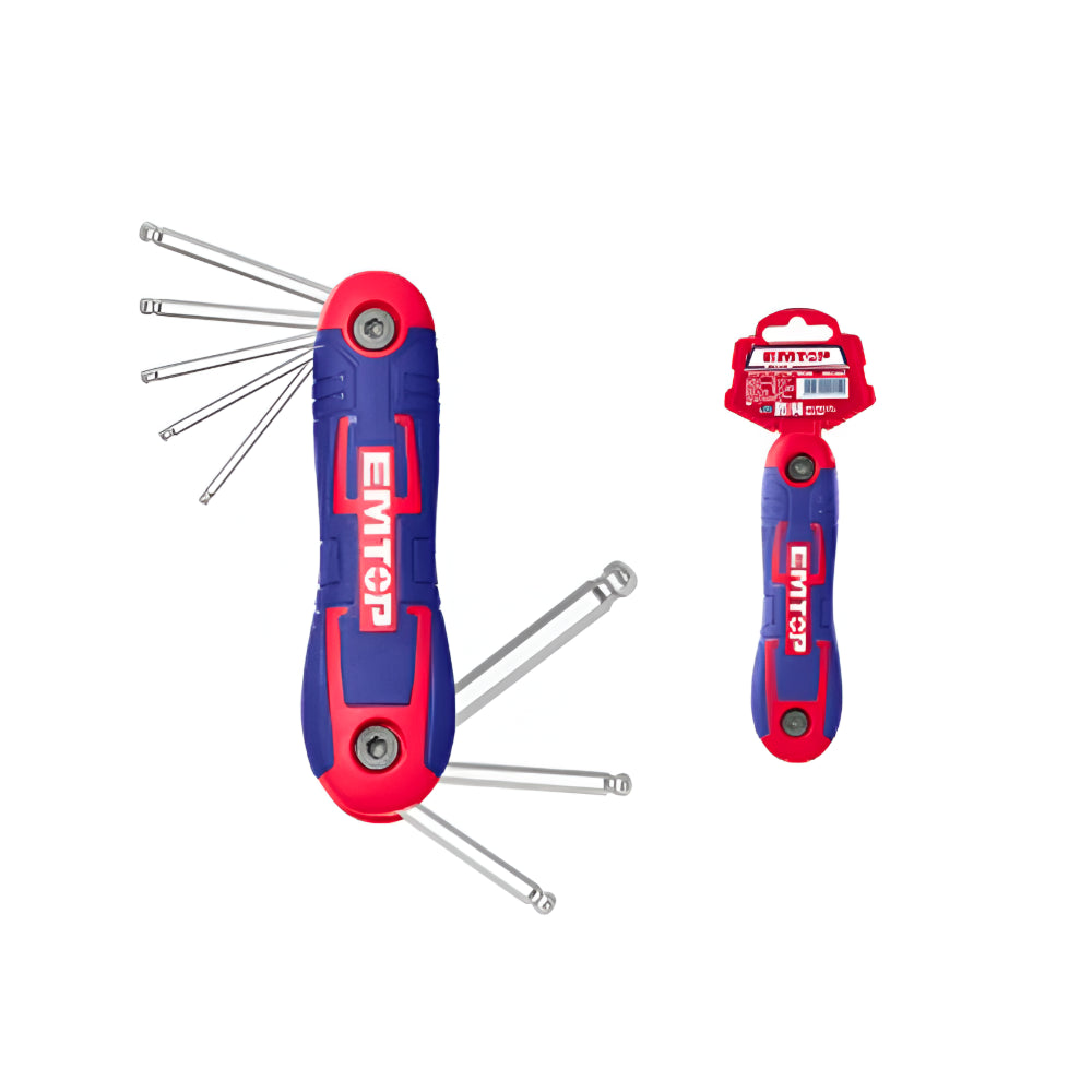 Colección de Herramientas Llave Hexagonal Red Plegables – Emtop