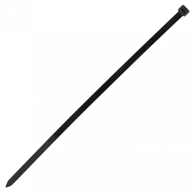 CV-73N. Paquete de 50 bridas plásticas de nailon negras de 300x7,2 mm (7.2x300mm)