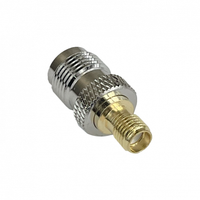SHTH CONECTOR-HEMBRA-SMA A CONECTOR-HEMBRA-TNC ADAPTADOR DE UNION COAXIAL RADIOFRECUENCIA