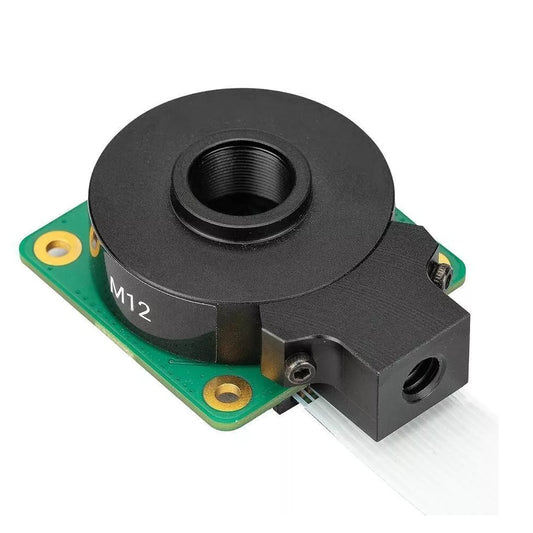 Módulo Fotográfico Raspberry Pi de 12 Megapíxeles con Sensor Sony IMX477 y Sistema de Lentes Reemplazables M12