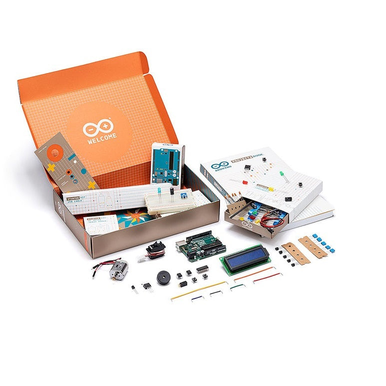 Kit iniciación Arduino con documentación en español y validación de autenticidad