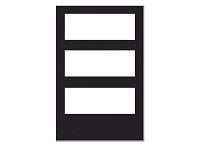Notifier Panels - NTF DR-C4 Puerta con Cerradura de 3 Filas