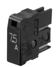 Fusible Daito MP 7,5A tipo rápido "Alarm Fuse"