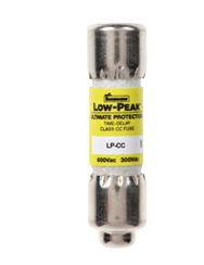 Fusible Bussmann LP-CC Clase CC, lento, limitador de corriente 600VAC/ 300VDC - 7A
