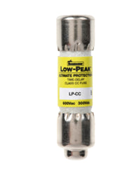 Fusible Bussmann LP-CC Clase CC, lento, limitador de corriente 600VAC/ 300VDC - 2,5A