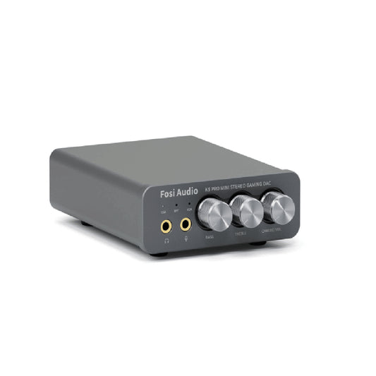 Amplificador de Auriculares Digital HiFi con Salida de hasta 1000mW a 16ohm – Fosi Audio K5 Pro – Recomendado para Juegos
