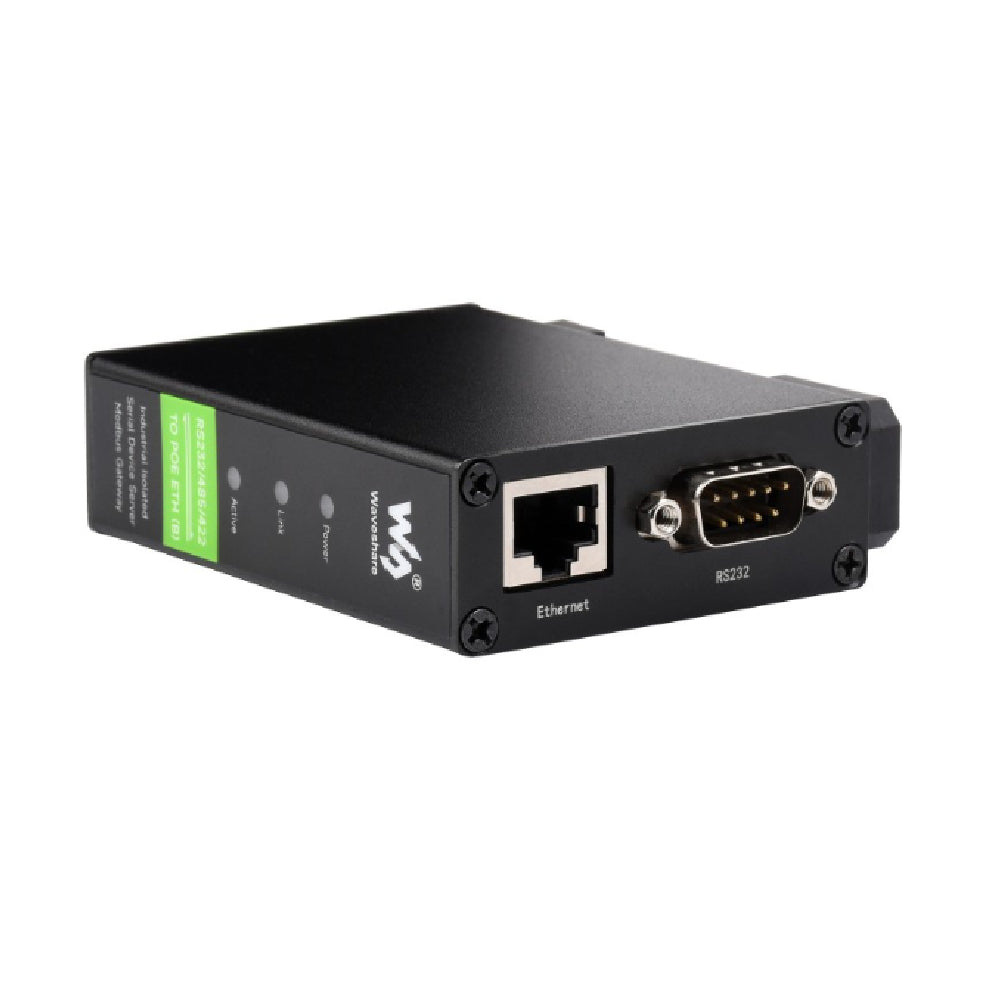 Adaptador de Comunicación Serie RS232 / RS485 / RS422 hacia Ethernet con Alimentación PoE