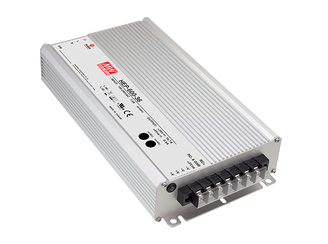 Fuente de poder entorno hostíl 600W HEP-600 - 24V