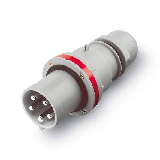 ENCHUFE MACHO VOLANTE 3P+N+T IP44 63A 6h 346-415V