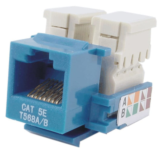 Keystone jack CAT5E 8P8C RJ45 serie TFP-88 - Blanco