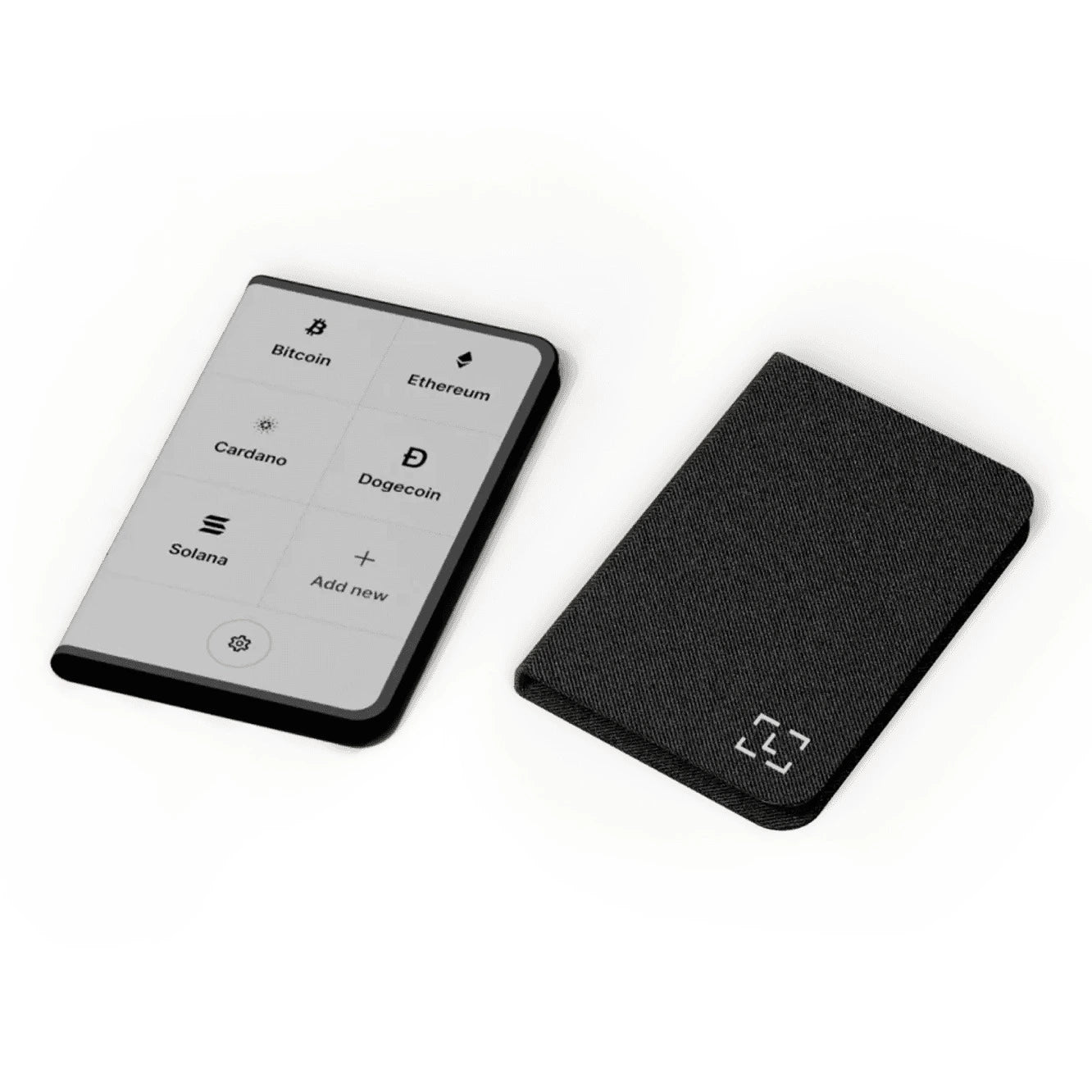 Monedero de Hardware Ledger Stax equipado con Pantalla Sensible al Tacto