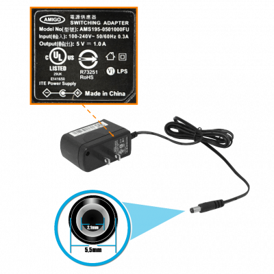 DGS-1100-08V2 D-LINK versión 2, switch inteligente de 8 puertos 1000, formato no rackeable, con fuente de alimentación externa de 5V/1A