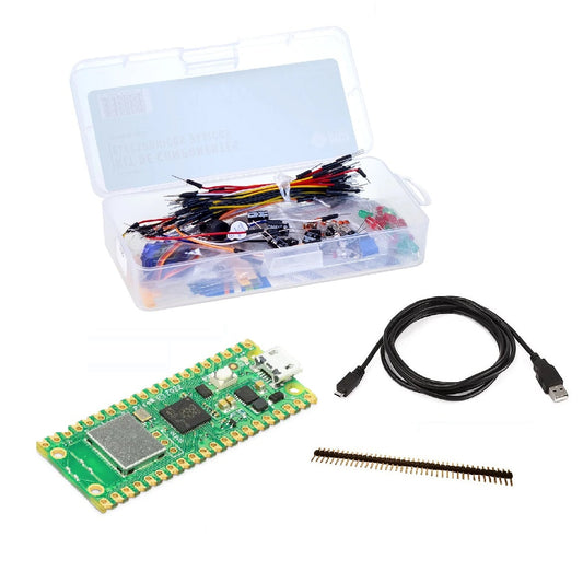 Set Raspberry Pi Pico W Incluye Componentes Adicionales