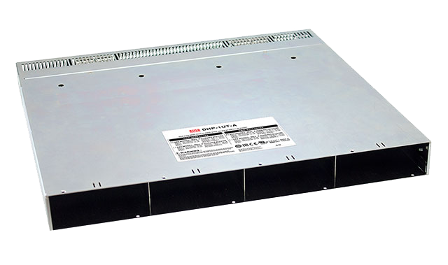 Rack de 19 pulgadas 1U MEAN WELL DHP-1UT-A para módulos DRP-3200 y DBR-3200