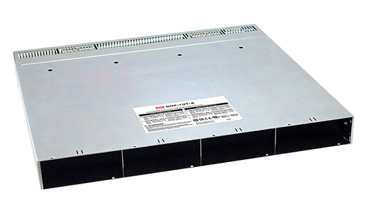 Rack de 19 pulgadas 1U MEAN WELL DHP-1UT-A para módulos DRP-3200 y DBR-3200
