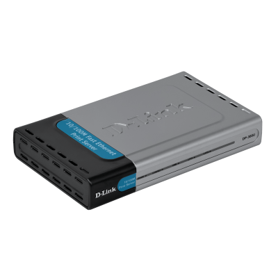 DP-300U. D-LINK PRINT SERVER 1-USB 2-PARALELO 1-LAN 10/100 inc5v