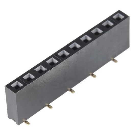 Conector Hembra SMT para módulo XBee de 10 pines espaciados a 2mm