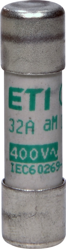 Fusible ETI 10x38 mm; curva aM (Lenta); 500V - 20A