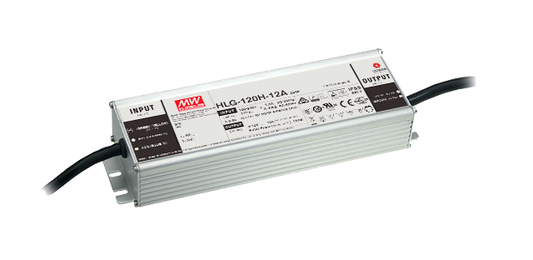 Driver LED carcasa metálica voltaje 120W HLG-120H - Fija - 48V