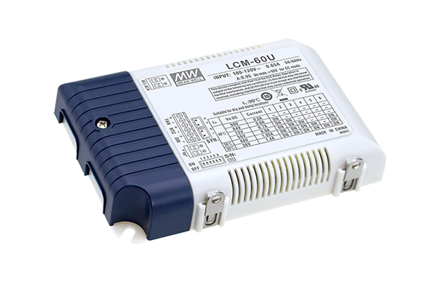Driver LED plástico corriente PFC opción sincronizado o DALI 60W LCM-60U - U - Atenuación sincronizada