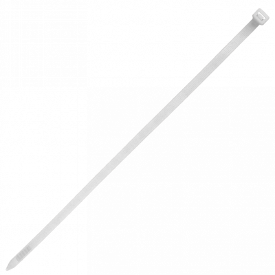 CV-73W. Paquete de 50 bridas plásticas de nailon blancas de 300x7,2 mm (7.2x300mm)