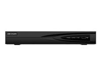 Hikvision NVR 4CH POE 4K Capacidad 1 HDD 40Mbps  H265+