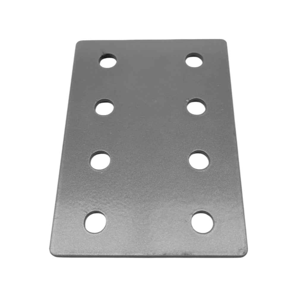 Placa Unión Rectangular Para Perfil Tslot 40x80 (pack 2 und)
